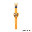 【SWATCH】BIG BOLD系列手錶FRESH ORANGE 鮮橙 男錶 女錶 瑞士錶 錶(47mm)