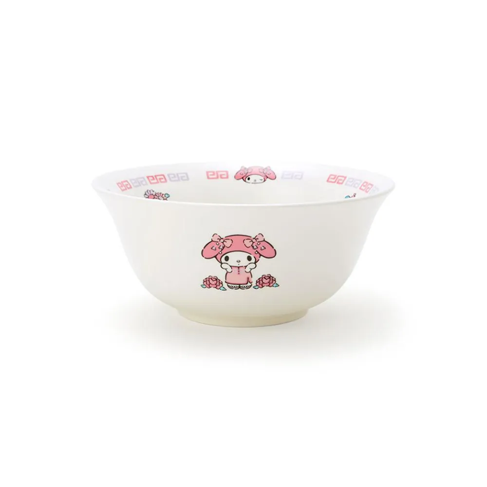 【SANRIO 三麗鷗】中華飯店系列 陶瓷拉麵碗 美樂蒂(餐具雜貨)