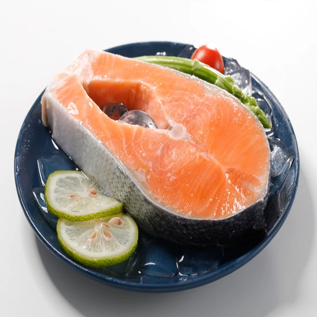 【華得水產】挪威特大鮭魚片5件組(300-330g/片)