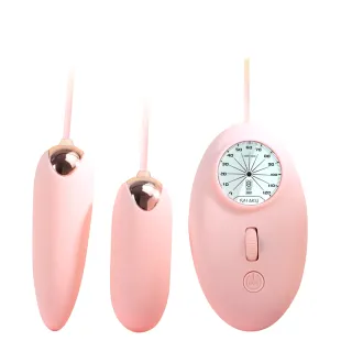 【GALAKU】12速8頻極速防水雙跳蛋-粉色(按摩棒.情趣用品.高潮)