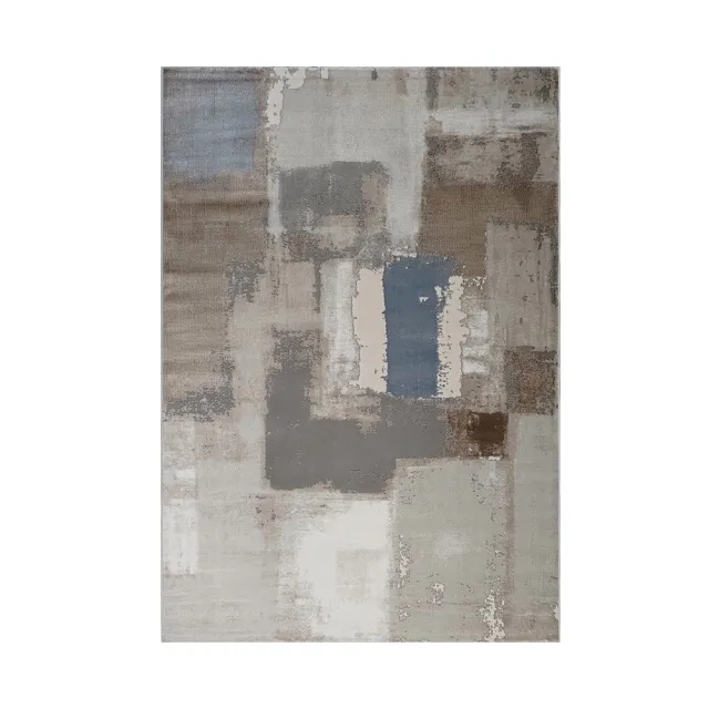 【山德力】斑駁藝術質感地毯160X230多款可選(適用於客廳、起居室空間)