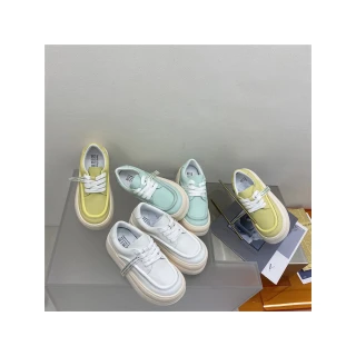 【Taroko】童趣彩色筆運動圓頭鬆糕休閒鞋(3色可選)
