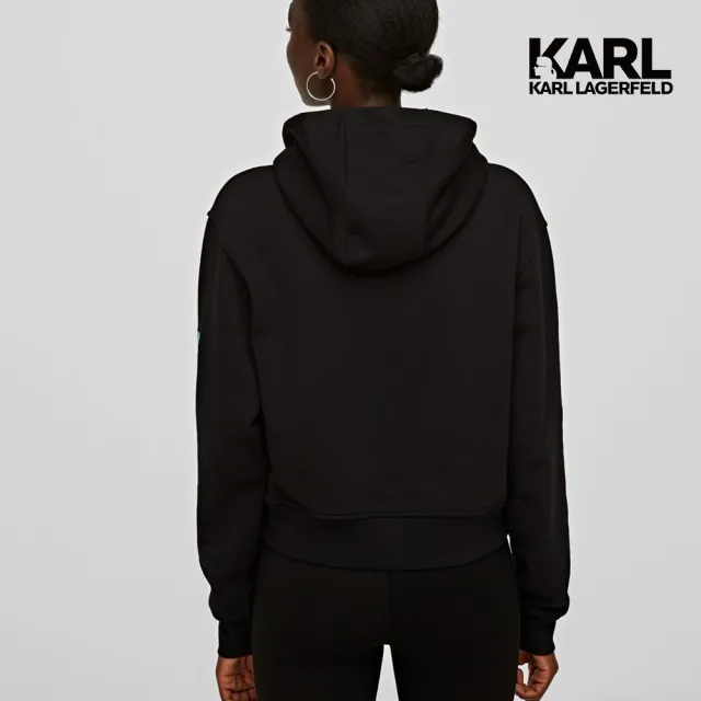 【KARL LAGERFELD 卡爾】MUSIC SIOBHAN BELL聯名帽T(聯名帽T/潮流帽T/聯名獨家塗鴉設計)