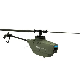 【Ida】Eagle-drone 迷你遙控空拍直升機-墨綠(免登記/4K HD/光流定位/單電版)