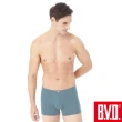 【BVD】3件組親膚透氣彈力棉三片式平口褲(尺寸M-3L/三色可選)