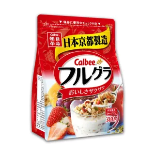 【Calbee卡樂比】富果樂水果麥片380gX4包