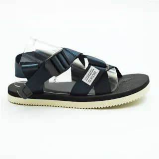 【SUICOKE】CHIN 2 023-2 深藍 奶油底 綁帶 涼鞋 SK0232NY