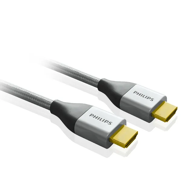 【Philips 飛利浦】HDMI 2.0 公對公 4K60Hz 3.0m☆旗艦級 乙太網路傳輸線(SWV3453S/10)