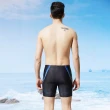 【Heatwave 熱浪】游泳褲排水線速乾新款加大碼專業五分褲溫泉沙灘男士泳褲(50301/M-4XL)