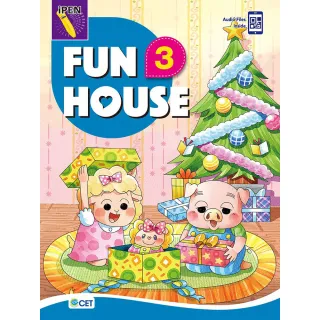 Fun House 3 Student Book（附全書音檔 QR code）