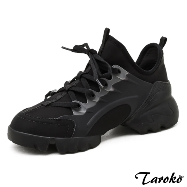 【Taroko】時尚透氣厚底運動休閒鞋(2款可選)