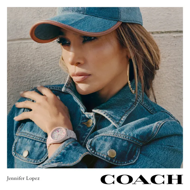 【COACH】珍妮佛羅培茲 廣告款 陶瓷女錶 雙11 優惠(CO14503939 / 14503939)