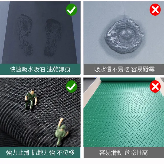 【DaoDi】二代吸水防油廚房硅藻土軟墊40x120(軟式珪藻土 防滑地墊 吸水地墊 腳踏墊)