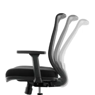 【4Health 舒樂活】i椅（黑框3D扶手） — 居家辦公椅(電腦椅 辦公椅 書房椅 腰靠 人體工學)