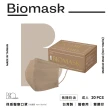 【BioMask保盾】醫療口罩-莫蘭迪系列-焦糖奶油-成人用-20片/盒(醫療級、雙鋼印、台灣製造)