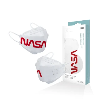 【BioMask杏康安】四層成人醫用口罩-NASA-太空Worm-紅-韓版立體-10入/盒(醫療級、韓版立體、台灣製造)