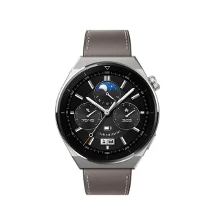 【HUAWEI 華為】WATCH GT 3 Pro 46mm 時尚款 星雲灰 智慧藍牙手錶