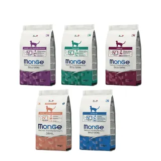 【Monge 瑪恩吉】天然全能系列貓糧 成貓/高齡貓 1.5KG(貓飼料 貓乾糧)