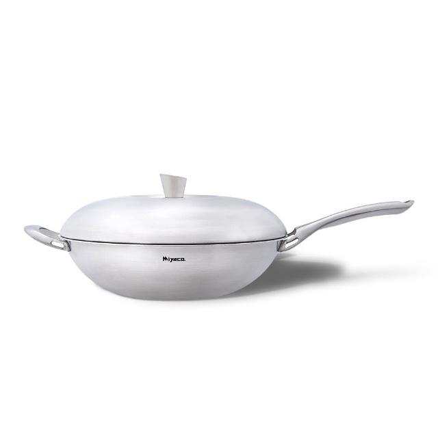 【米雅可】Ringo#316不銹鋼七層複合金炒鍋 33cm 台灣製造(蘋果鍋)
