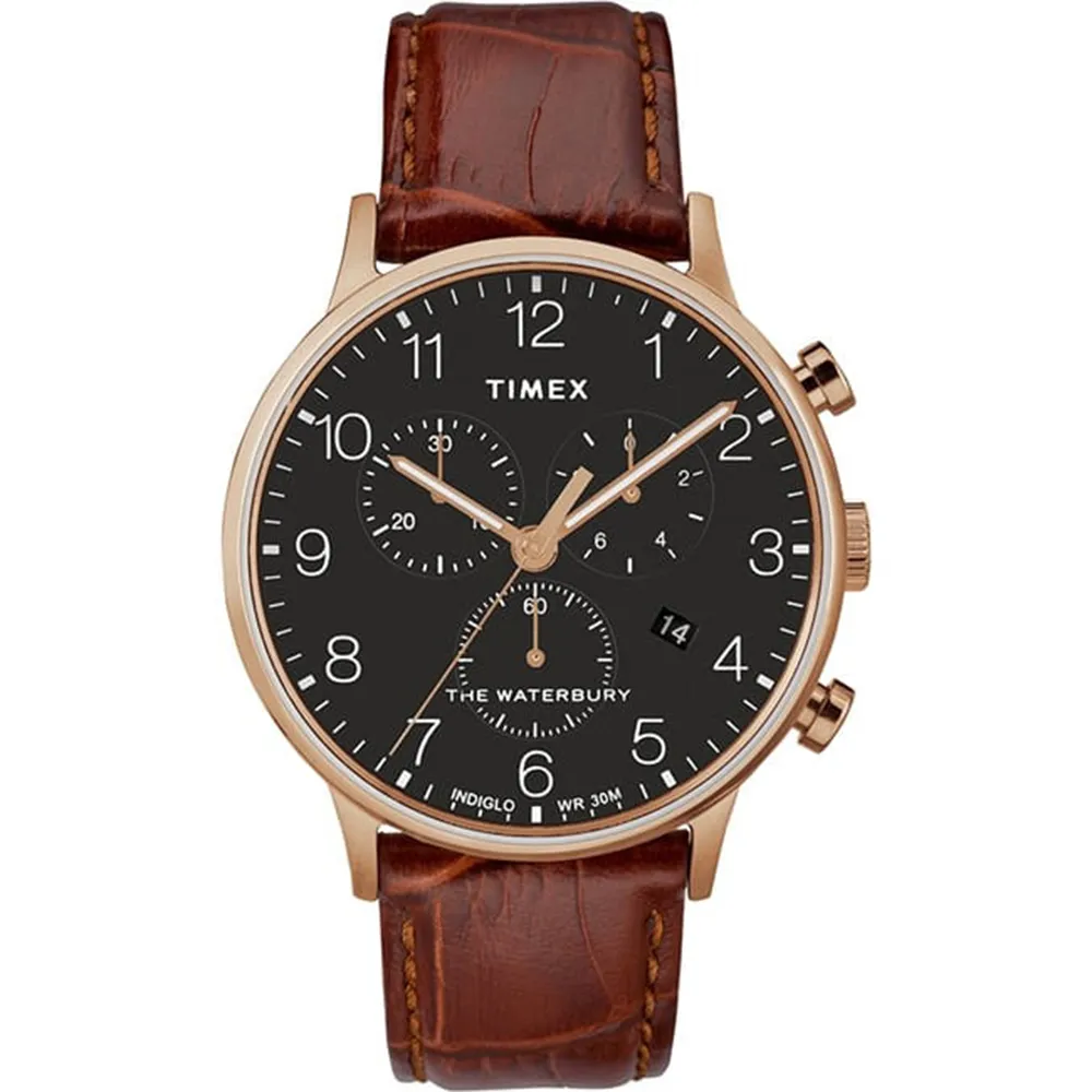 【TIMEX】天美時 Fairfield Chrono系列 時尚三眼計時手錶(TXTW2R79900)