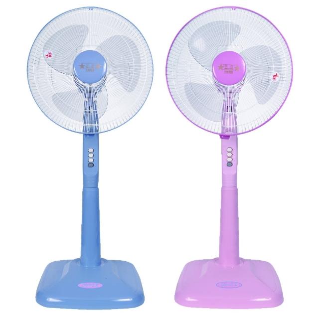 【雙星】14吋立扇TS-1490(超值二入組/顏色隨機出貨)