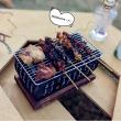 【May Shop】日式文字圖騰小型烤肉爐 棉花糖烤爐 年糕爐