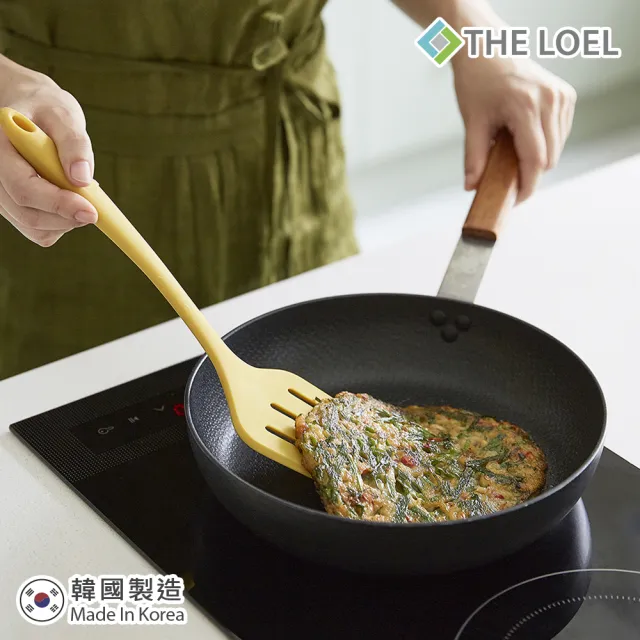 【THE LOEL】耐熱矽膠鍋鏟(皇室綠/芥末黃)