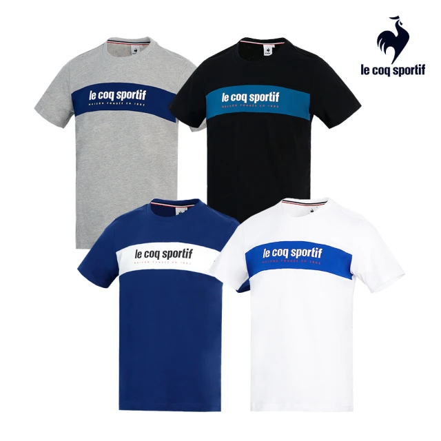 【LE COQ SPORTIF 公雞】短袖T恤 中性-4色-LOP23910