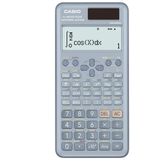 CASIO 卡西歐 12位數工程型計算機II-新色藍色款(FX-991ES PLUS-2-BU)