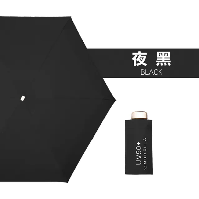 【Jo Go Wu】黑膠晴雨傘(迷你傘/折疊傘/口袋傘/遮陽傘/防曬傘/陽傘)