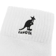 【KANGOL】女襪3入組 襪子 短襪 踝襪 棉襪 女用短襪(黑色/白色)