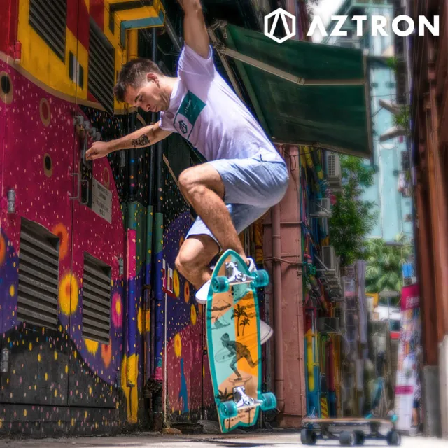 【Aztron】衝浪滑板 STREET 31 Surfskate Board AK-302(街板 衝浪 滑板 極限運動)