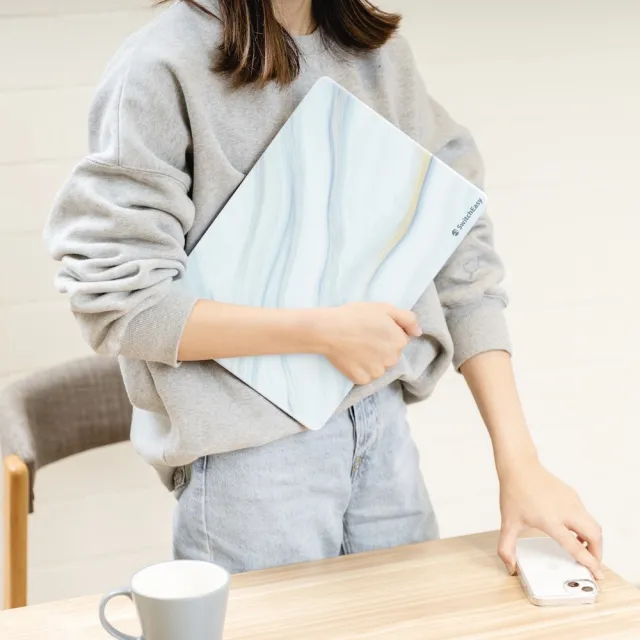 【SwitchEasy】MacBook Pro 13吋 Marble 大理石保護殼(通用最新M2 Pro 13吋)
