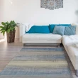 【山德力】輕奢亮絲漸層感地毯200X290加萊(適用於客廳、起居室空間)