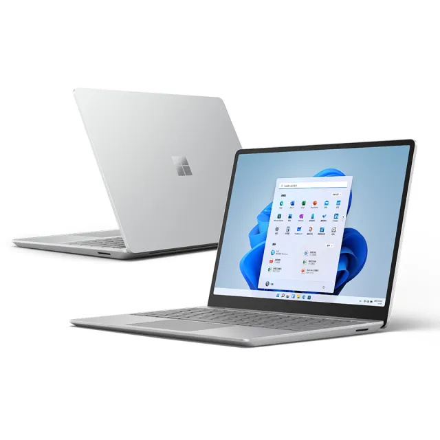 Microsoft 微軟 Office 2021家用版★12.4吋i5輕薄觸控筆電(Surface Laptop  Go2/i5-1135G7/8G/128G/W11)