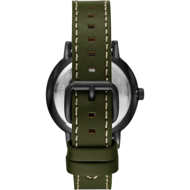 【FOSSIL】Airlift 日曆手錶-墨綠/42mm 畢業禮物(BQ2634)