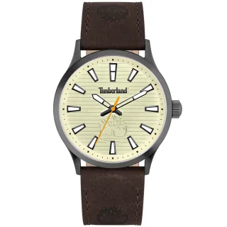 【Timberland】天柏嵐 極簡紳士手錶-香檳金/45mm 送禮 禮物 推薦(TDWGA2152004)