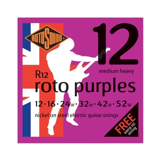 【Rotosound】R12 12-52 電吉他套弦 兩入組(原廠公司貨 商品保固有保障)