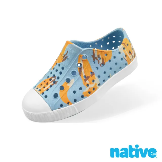 【Native Shoes】小童鞋 JEFFERSON KIDS(魔法狐狸X藍)