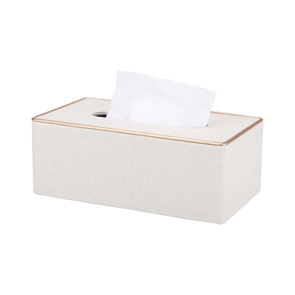 【原家居】輕奢質感亞麻衛生紙盒(面紙收納盒 紙巾盒 面紙套 收納盒 餐巾紙 置物盒)