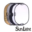 【SunLight】HOF-1015 100*150cm 橢圓型 手持握把五合一反光板(公司貨)