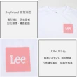 【Lee 官方旗艦】女裝 短袖T恤 / 胸前方框 小LOGO 共2色 Boyfriend版型(LL220236427 / LL220236K14)