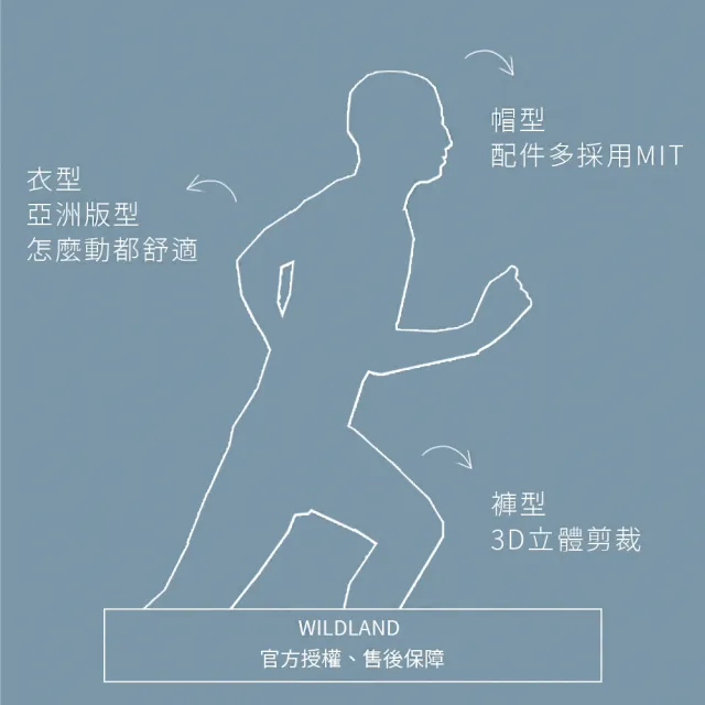 【Wildland 荒野】中童輕能量纖維親膚保暖衣-深灰色-W2673-93(t恤/童裝/上衣/休閒上衣)
