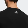【adidas 愛迪達】Adidas FI 3bar Tee 男 短袖 上衣 T恤 亞洲版 運動 訓練 休閒 棉質 舒適 黑(H39354)
