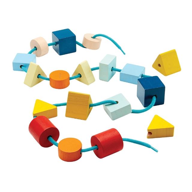 【Plantoys】巧手串串珠(木質木頭玩具 手指訓練)