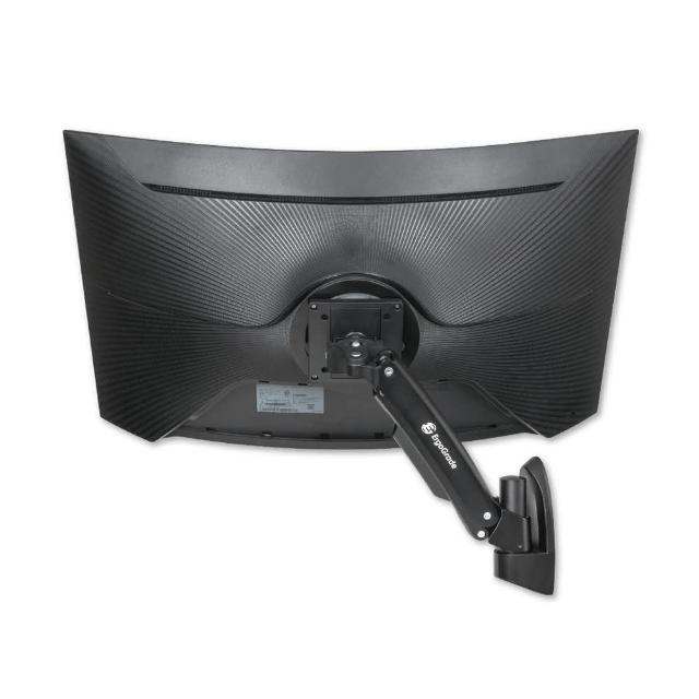 ErgoGrade EGAUW10Q 是一款高品質鋁合金單螢幕支架，支援12.5吋以下至34吋螢幕，最大承載重量達4~12kg，符合國際VESA安裝標準，輕便易攜，黑色設計簡潔時尚，適合辦公室或家庭使用。