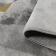 【山德力】現代幾何感地毯160X230那維克(適用於客廳、起居室空間)
