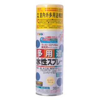 【特力屋】日本Asahipen 新水性室內外多用途噴漆 奶黃