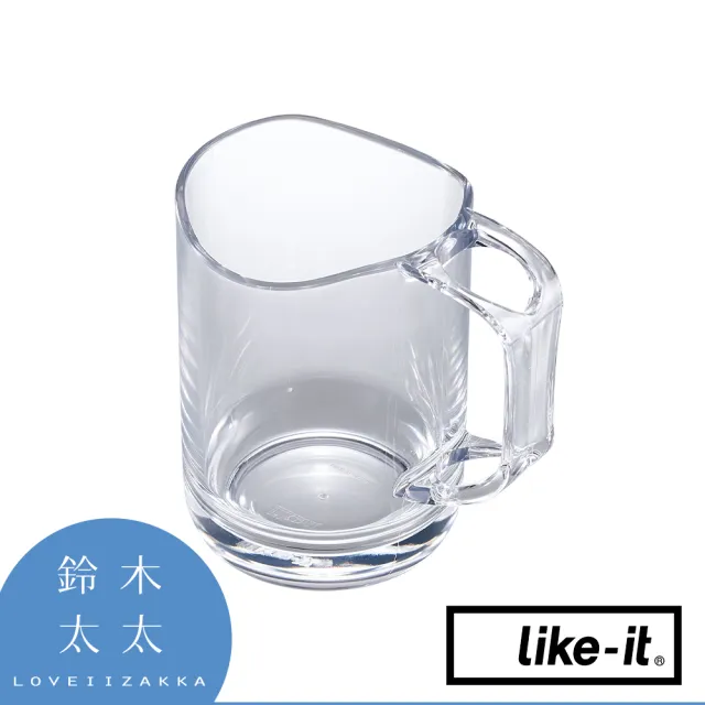 【like-it】可瀝水波浪漱口杯(鈴木太太公司貨)