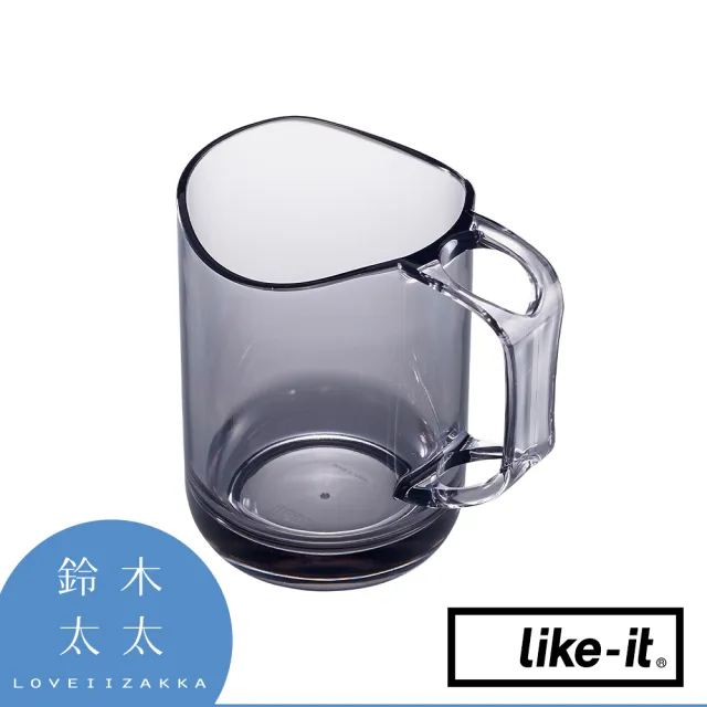 【like-it】可瀝水波浪漱口杯(鈴木太太公司貨)